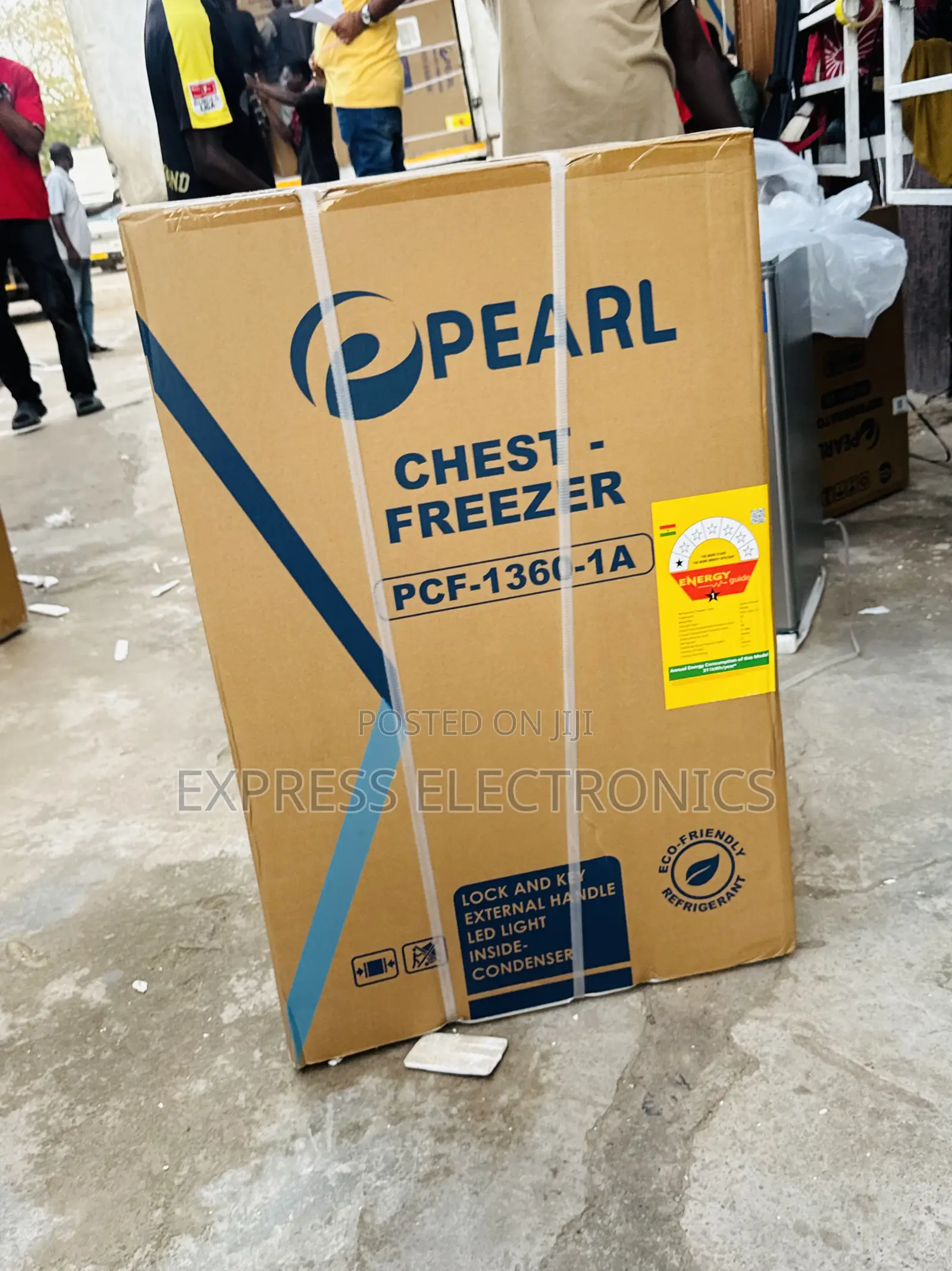 Place Your Order for PCF-1360-1a—98ltrs Pearl Chest Freezer