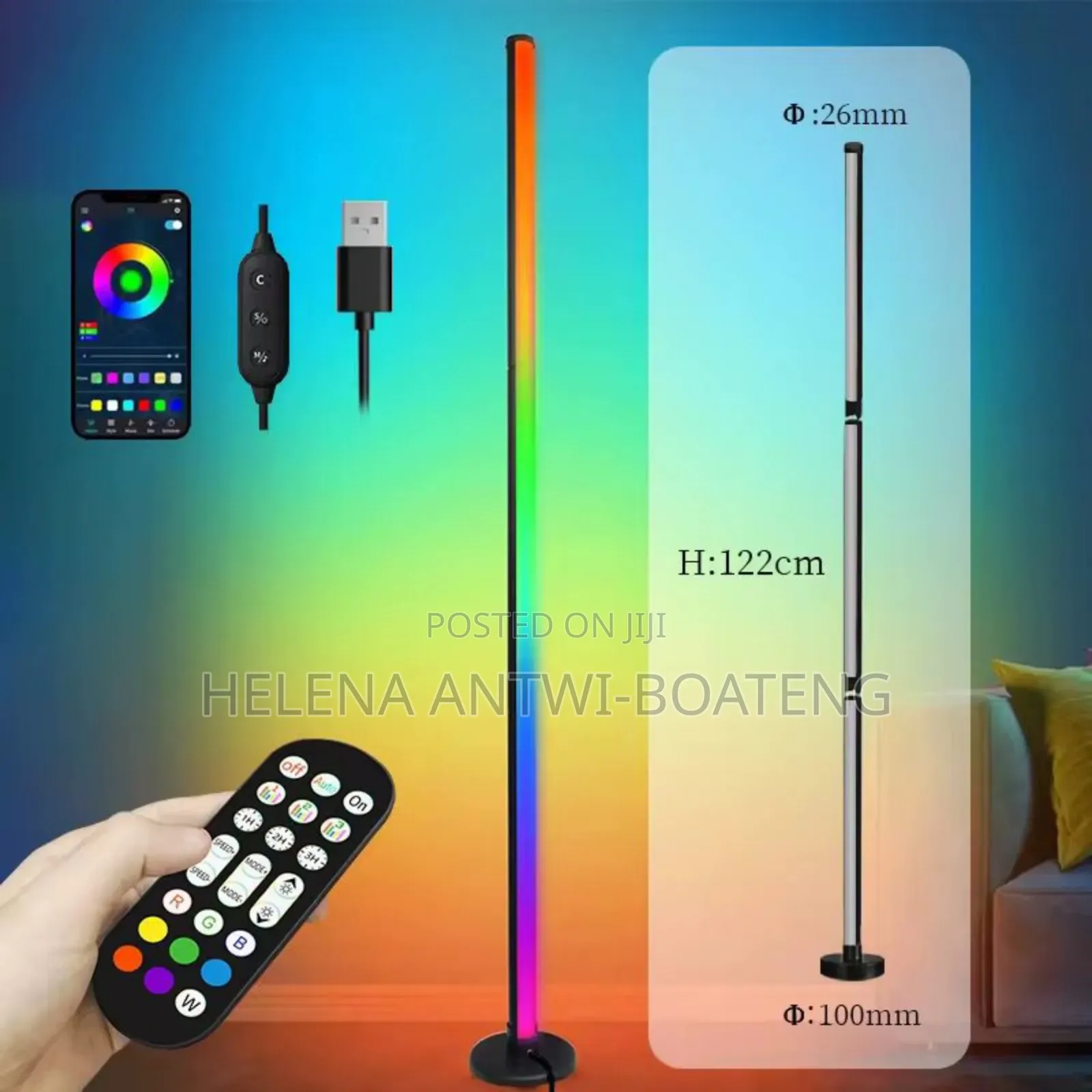 RGB Splicing Floor Lamp
