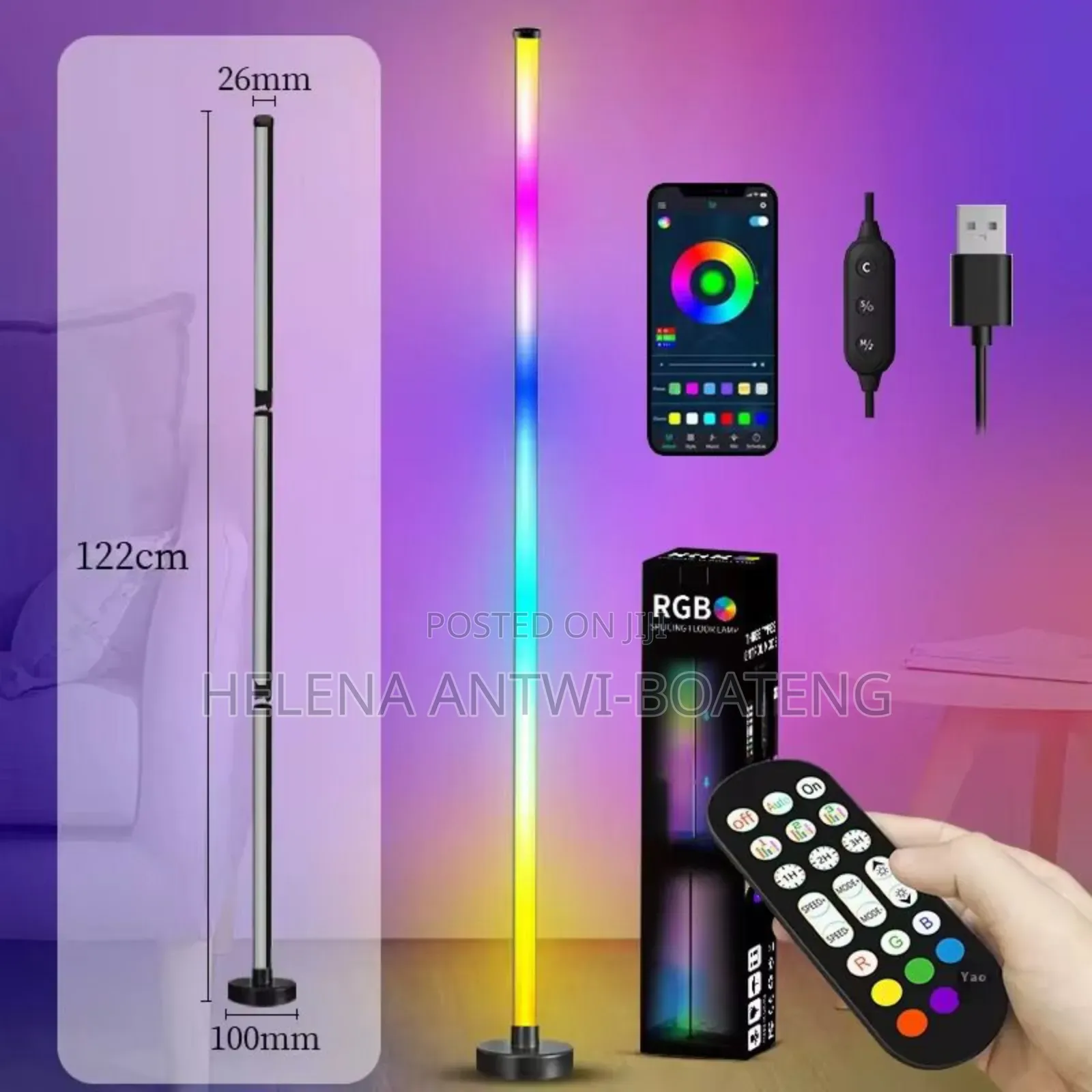 RGB Splicing Floor Lamp