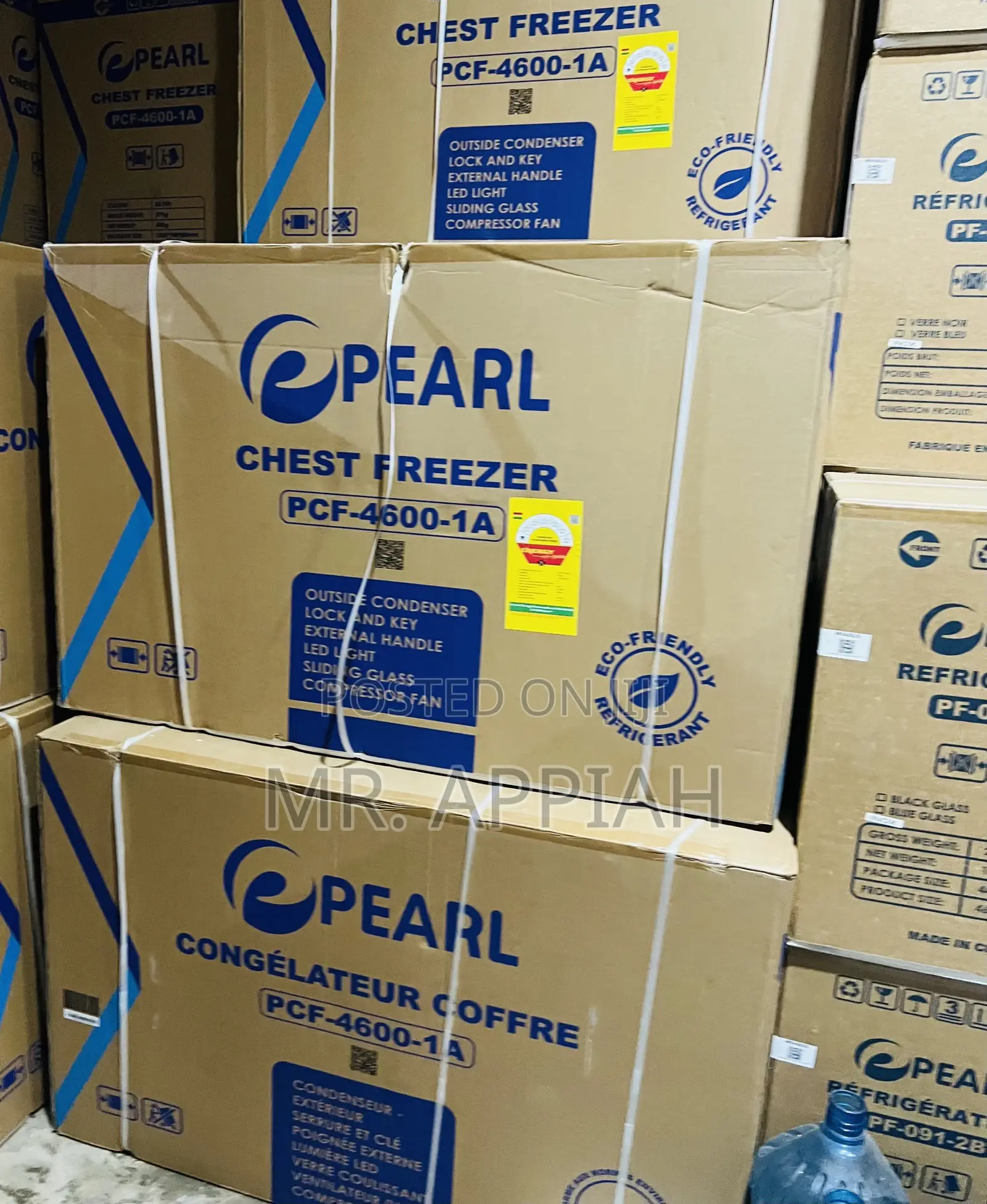 Purchase Pearl PCF-4600-1a 380ltrs Single Door Electric Freezer.