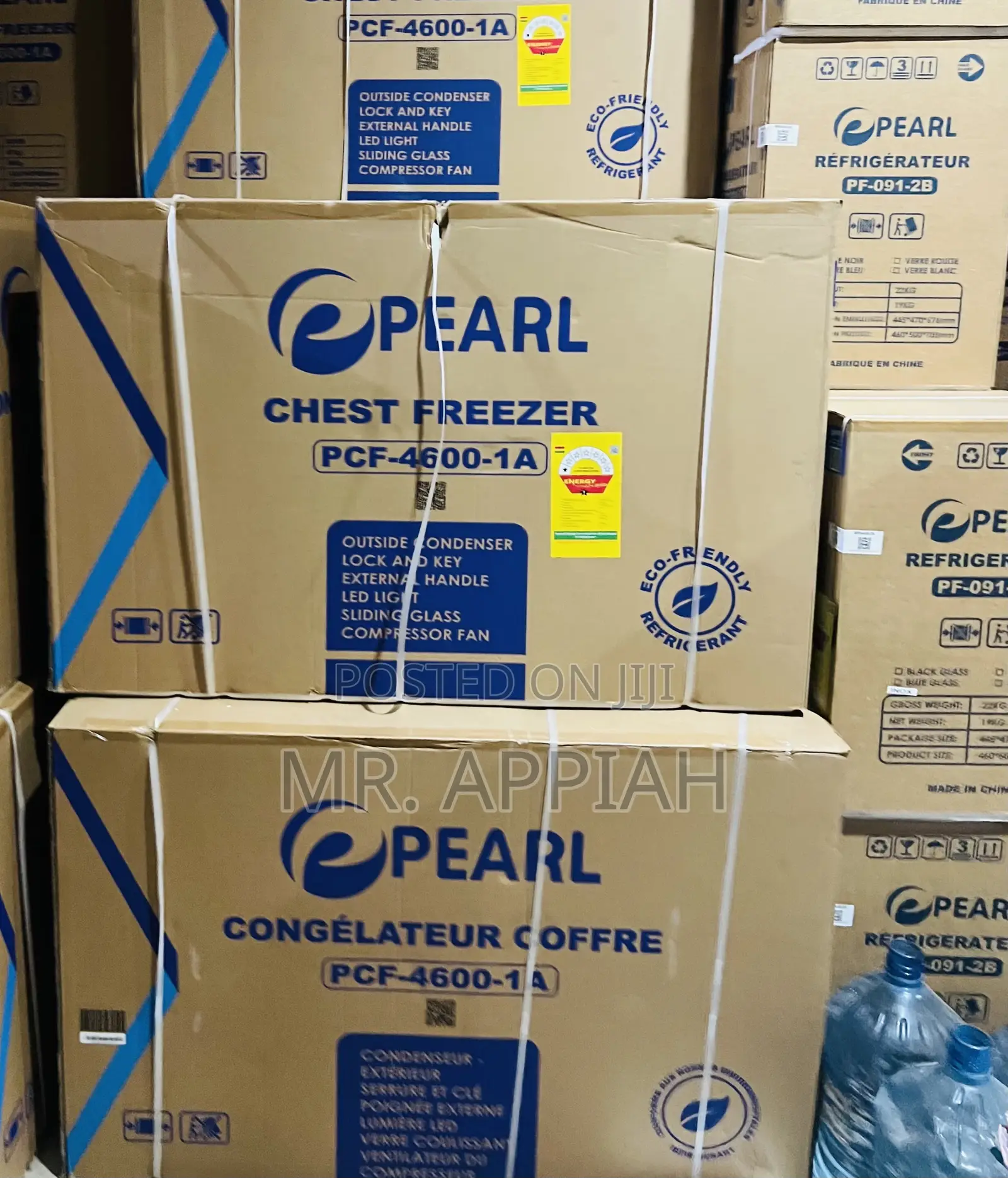 Purchase Original Pearl PCF-4600-1a 380ltrs 1 Door Chest Freezer.