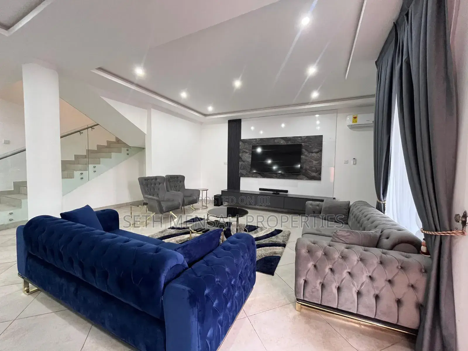 Furnished 4bdrm House in A&C Mall Area for rent