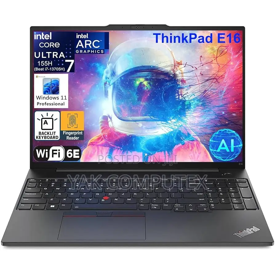 New Laptop Lenovo 16GB Intel Core Ultra 7 SSD 512GB