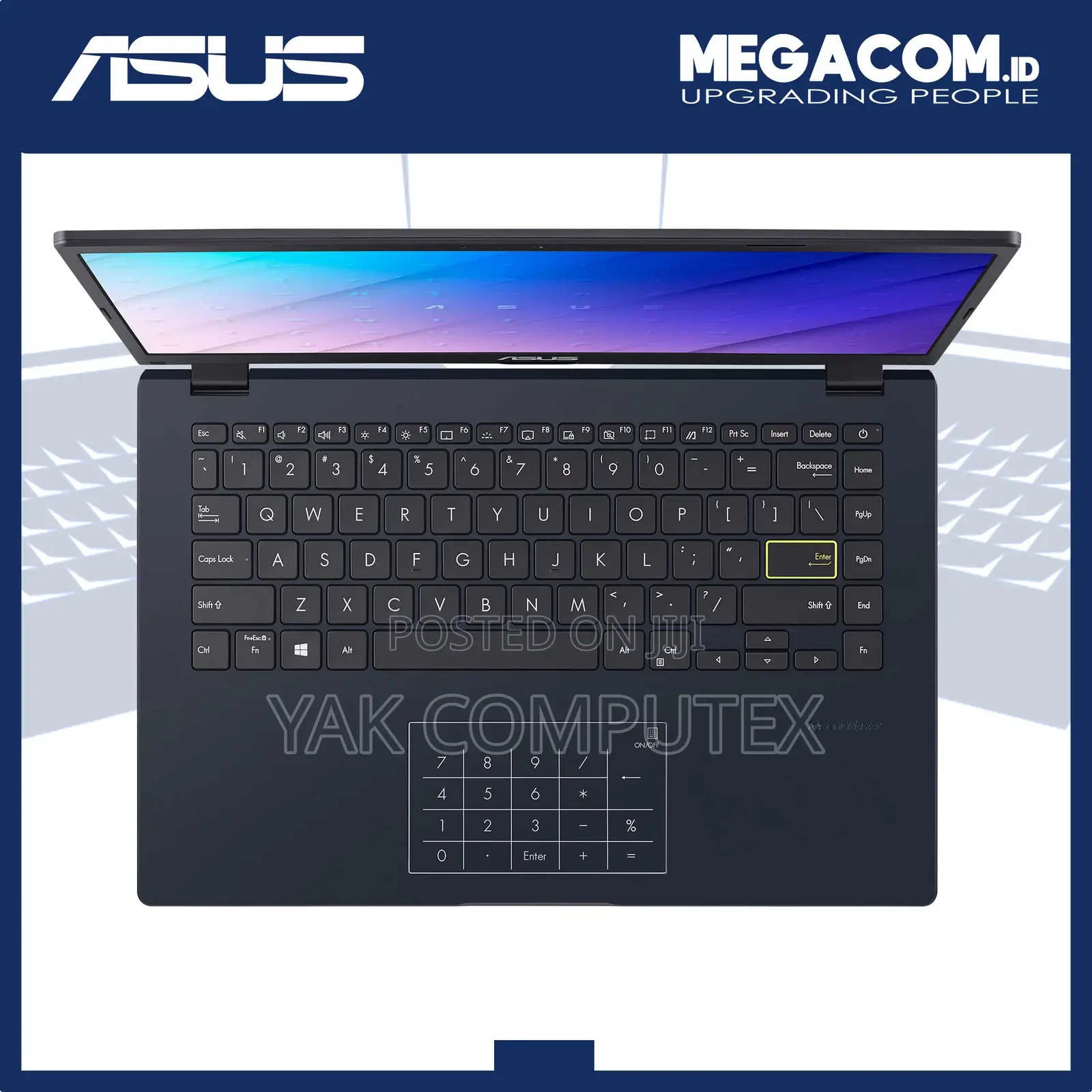 New Laptop Asus 4GB Intel Celeron SSD 60GB