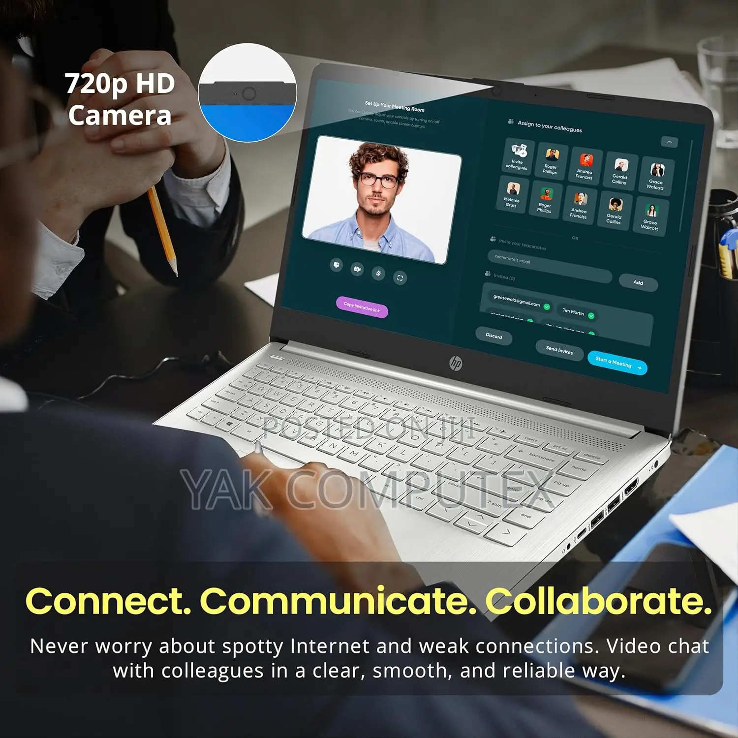 New Laptop HP 8GB Intel Core i3 SSD 256GB