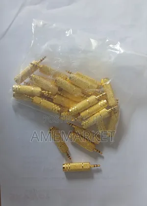 3.5mm Male to 6.35mm Female Adapter Jack Plug Audio Stereo Connector
