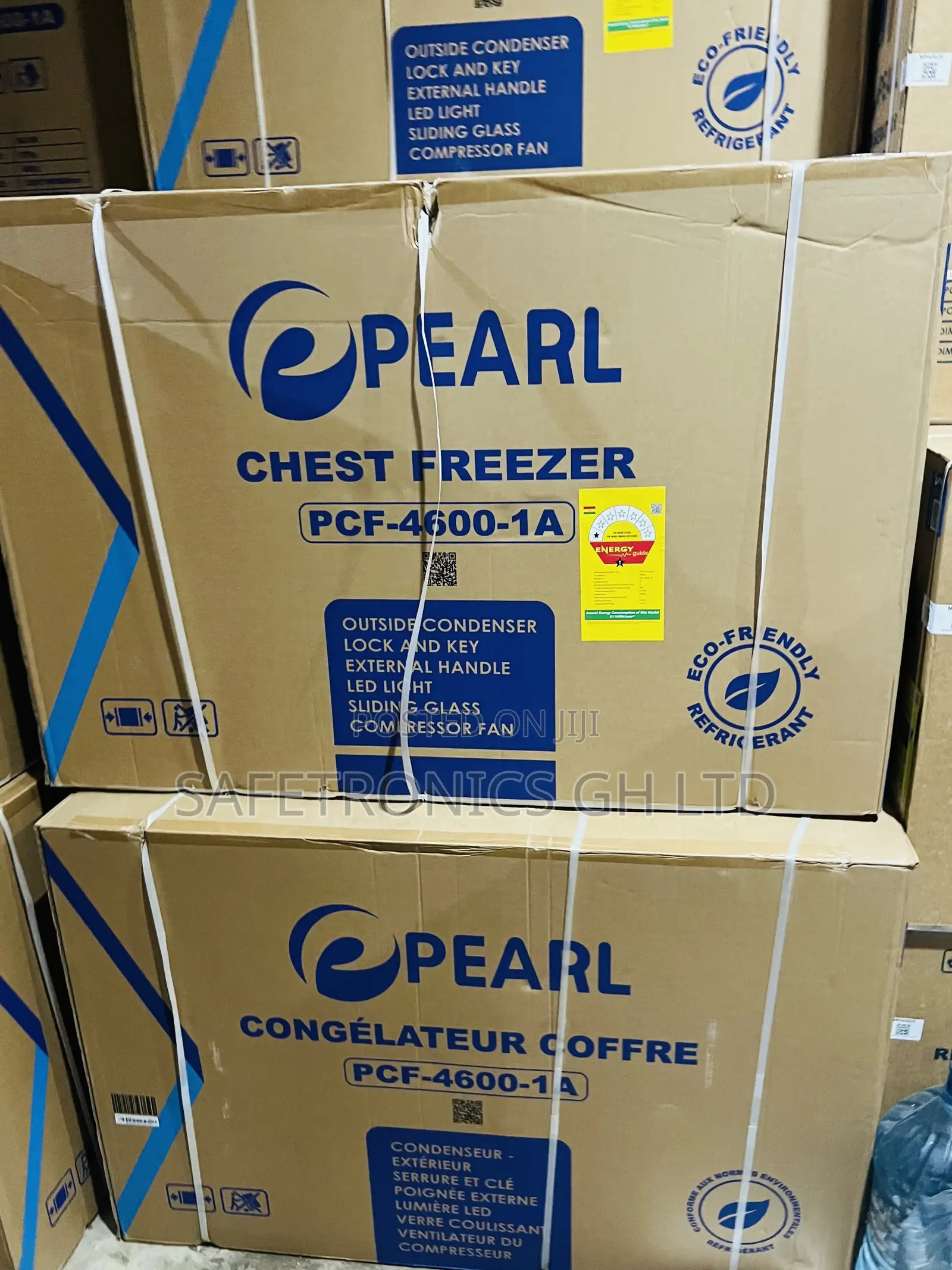 Zealous Grey Pearl PCF-4600-1a 380l Singledoor Freezer