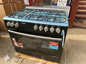 Ferre 90x60 5gas Burner  Auto Ignition Gas Stove With Oven And Grill