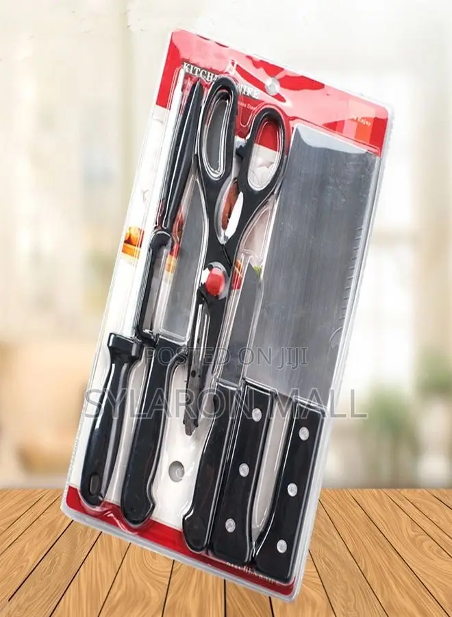 Product Name: 5-Piece Stainless Steel Kitchen Knife Set