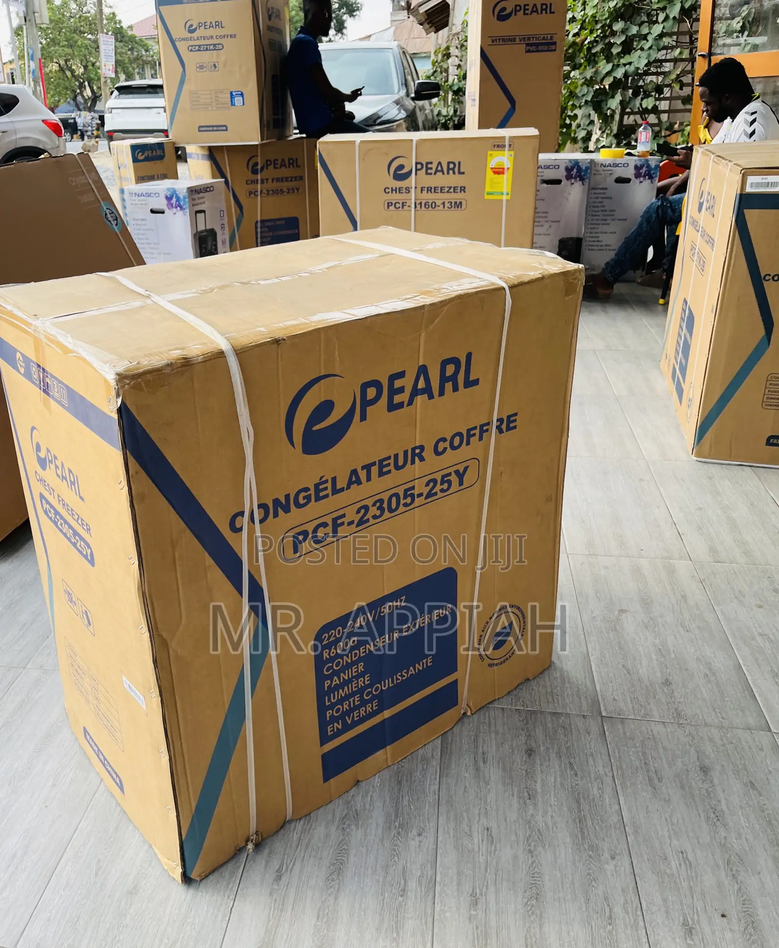 Affordable Pearl PCF-2305-25y —188ltrs 1 Door Electric Freezer(Gray)