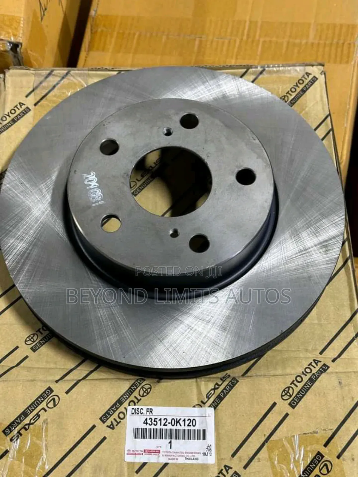 Toyota Hilux 2006,2007,2008,2009,2010,2011,2012,2013,2014 Brake Disc L