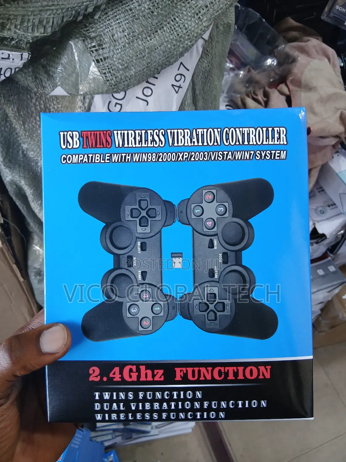 Usb Twin Gamepad Wireless