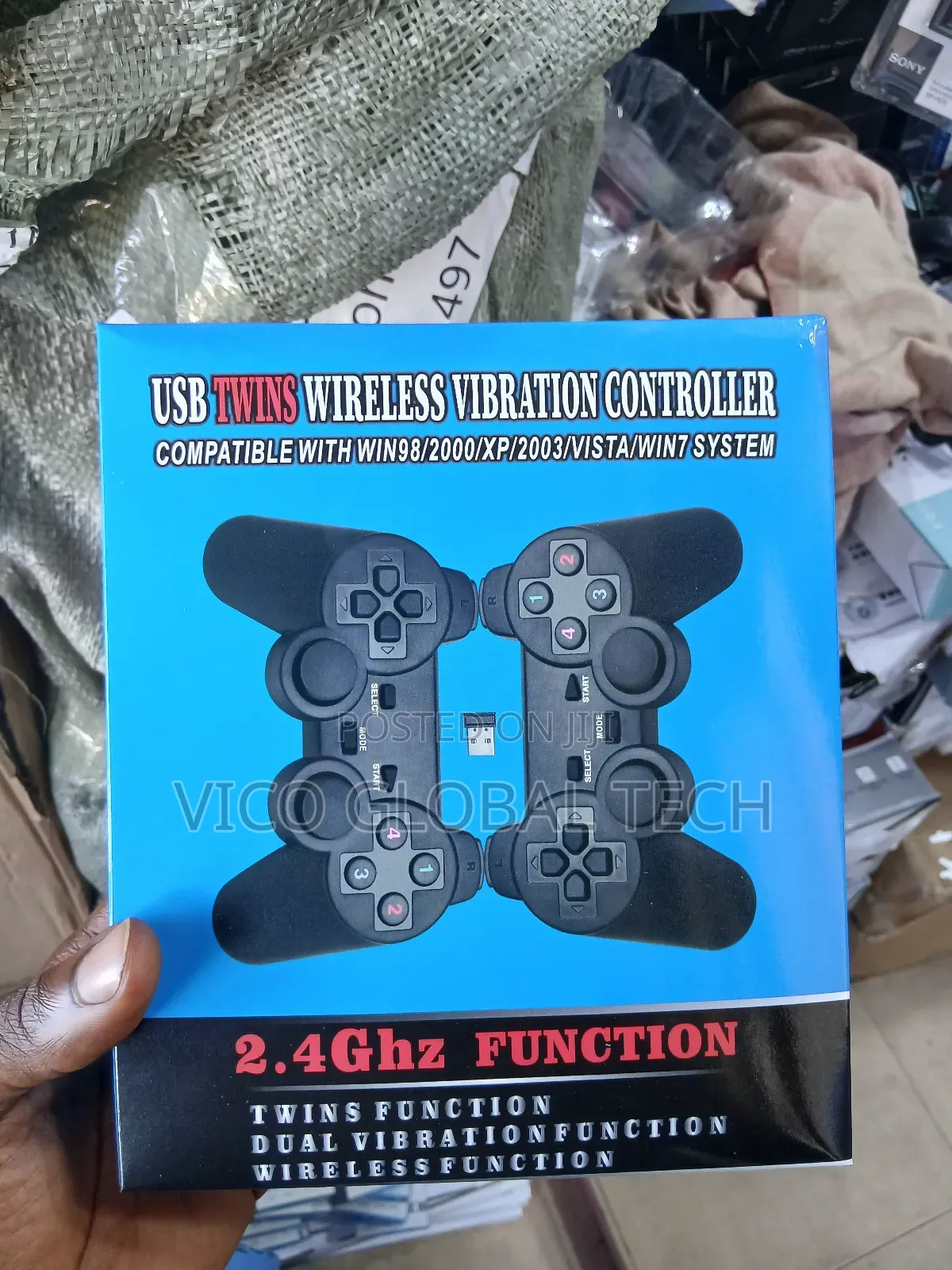 Usb Twin Gamepad Wireless