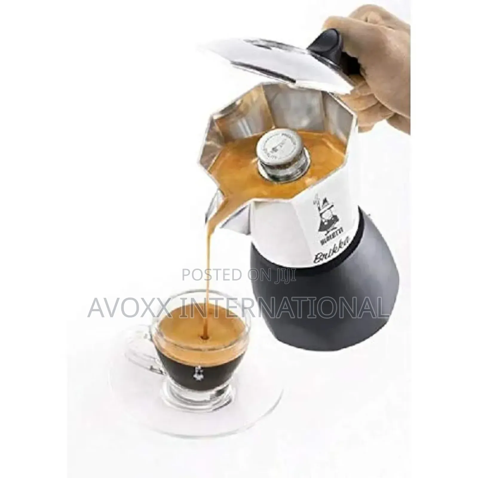 Bialetti - Brikka Aluminium Stove-Top Espresso Maker / 2 /4 Cups