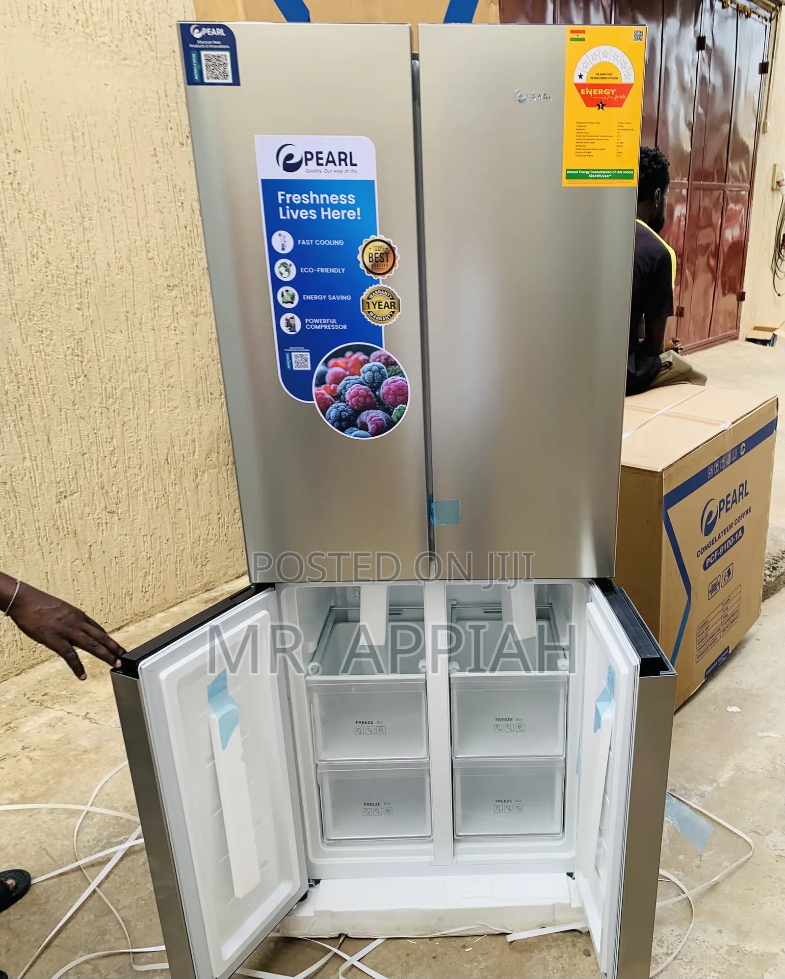 Purchase Original Pearl 4 Door Pf-4420ixmd-2b (352)Refrigerator.