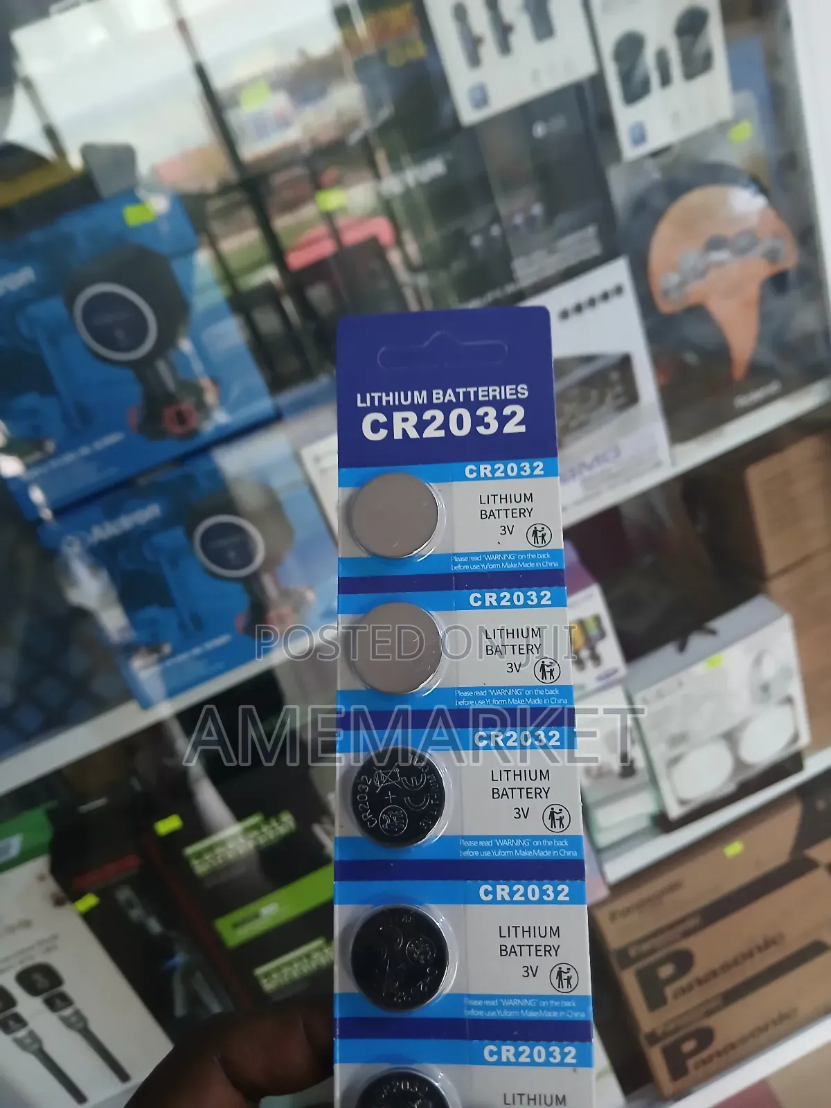 Cr2032 3v Lithium Battery