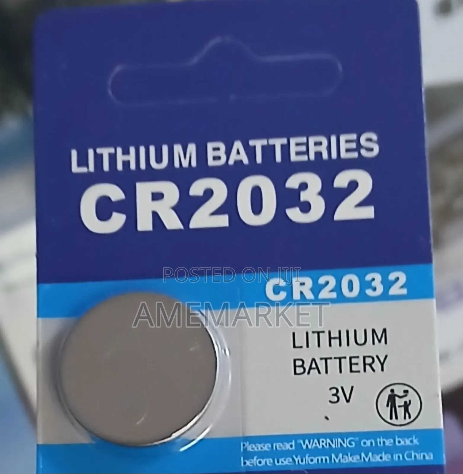Cr2032 3v Lithium Battery