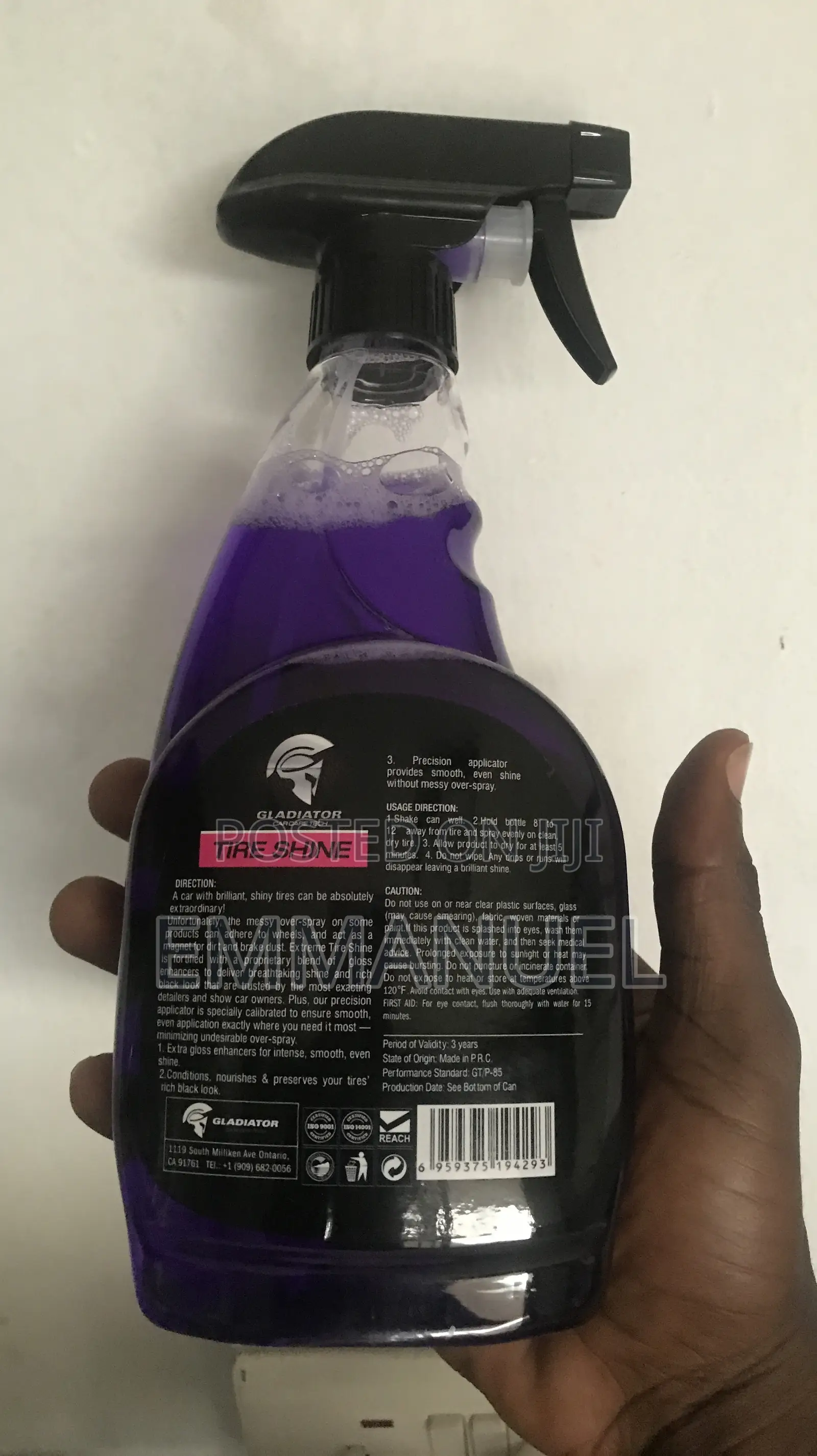 Gladiator Tire Shine