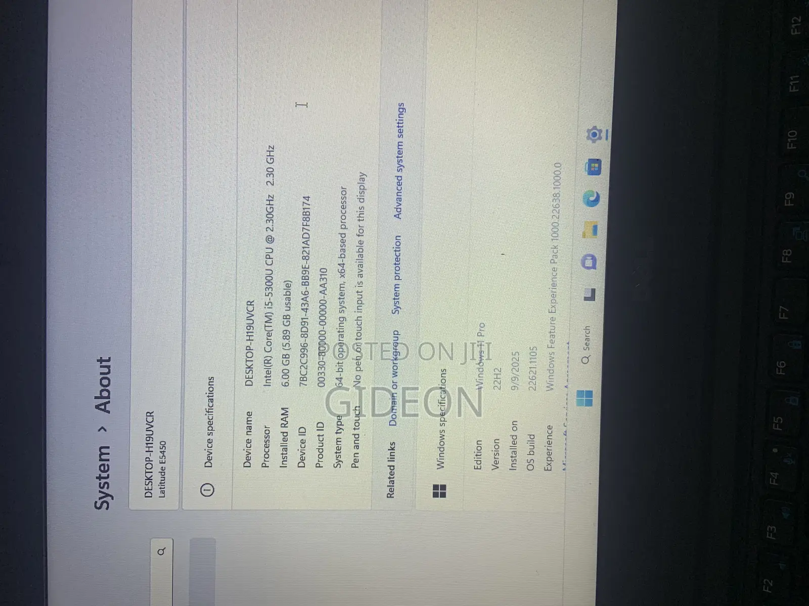 Laptop Dell Latitude 5450 6GB Intel Core I5 HDD 500GB
