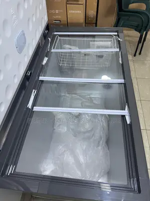 Nasco 392 Ltrs Chest Freezer Nas-420s-sk | Sliding Glass Door