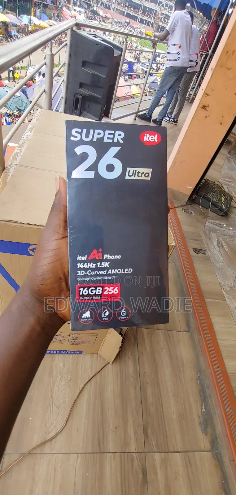 New Itel S26 Ultra 256 GB Black