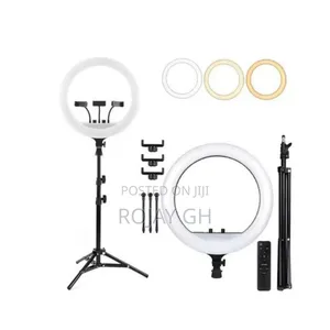 22 Inches Ring Light With Tripod Stand and 3pcs of Phone Holders