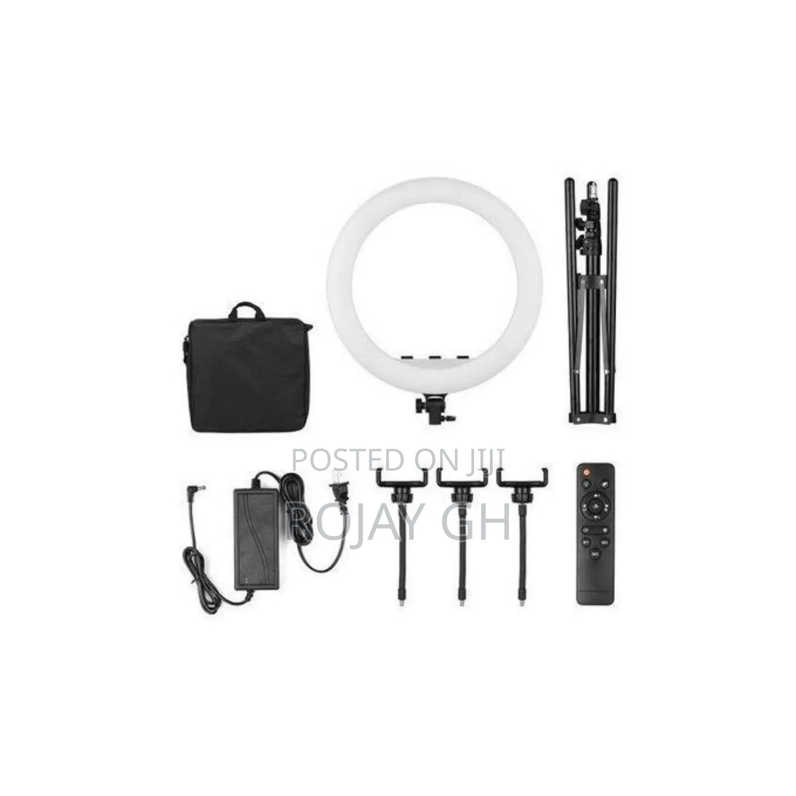 22 Inches Ring Light With Tripod Stand and 3pcs of Phone Holders