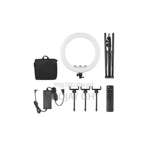 22 Inches Ring Light With Tripod Stand and 3pcs of Phone Holders