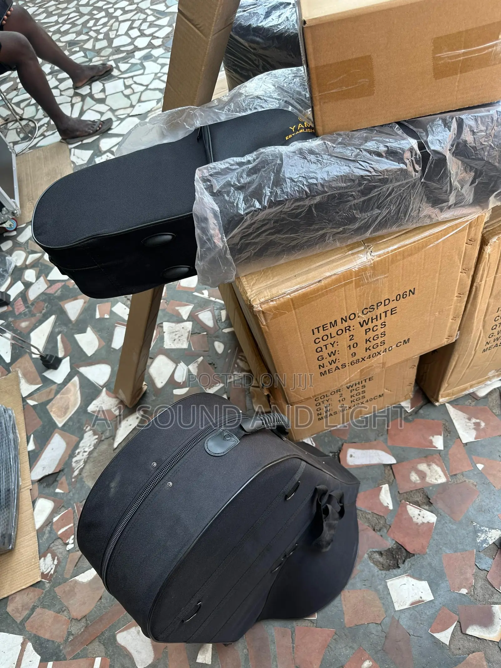 Complete Brass Band Instruments Set