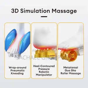 Black Electronic Foot Massager