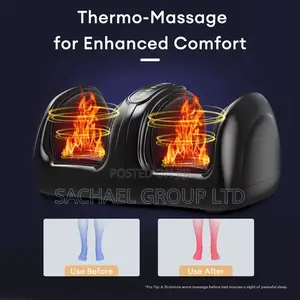 Black Electronic Foot Massager