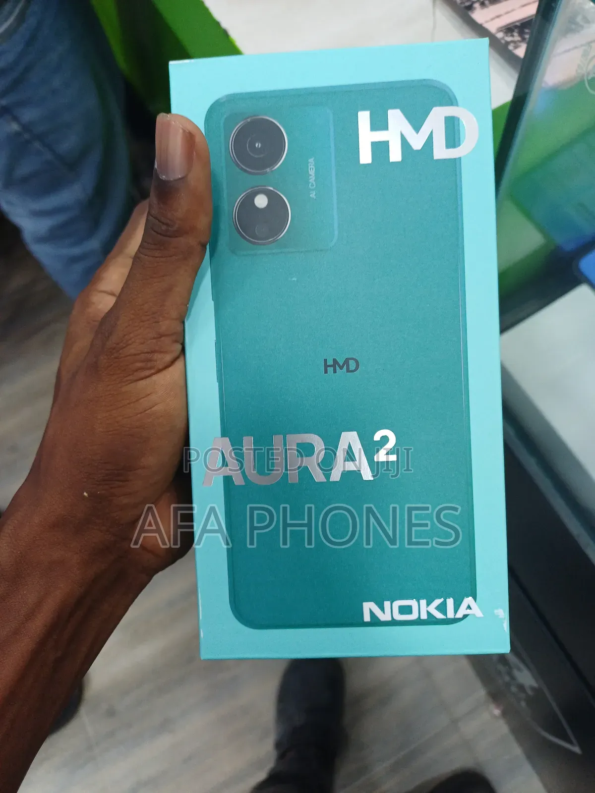 New HMD Aura 2 256 GB Black