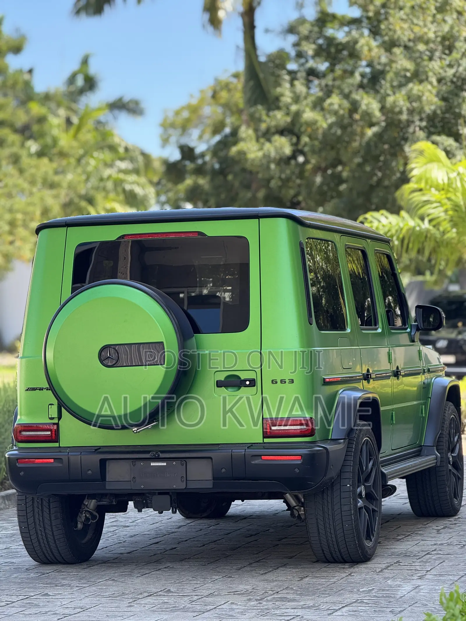 New Mercedes-Benz G-Class 2025 Green