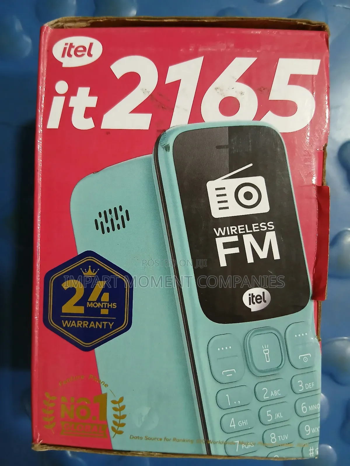 New Itel it2165 Black