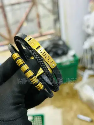 Gucci Leather Bracelet Unisex