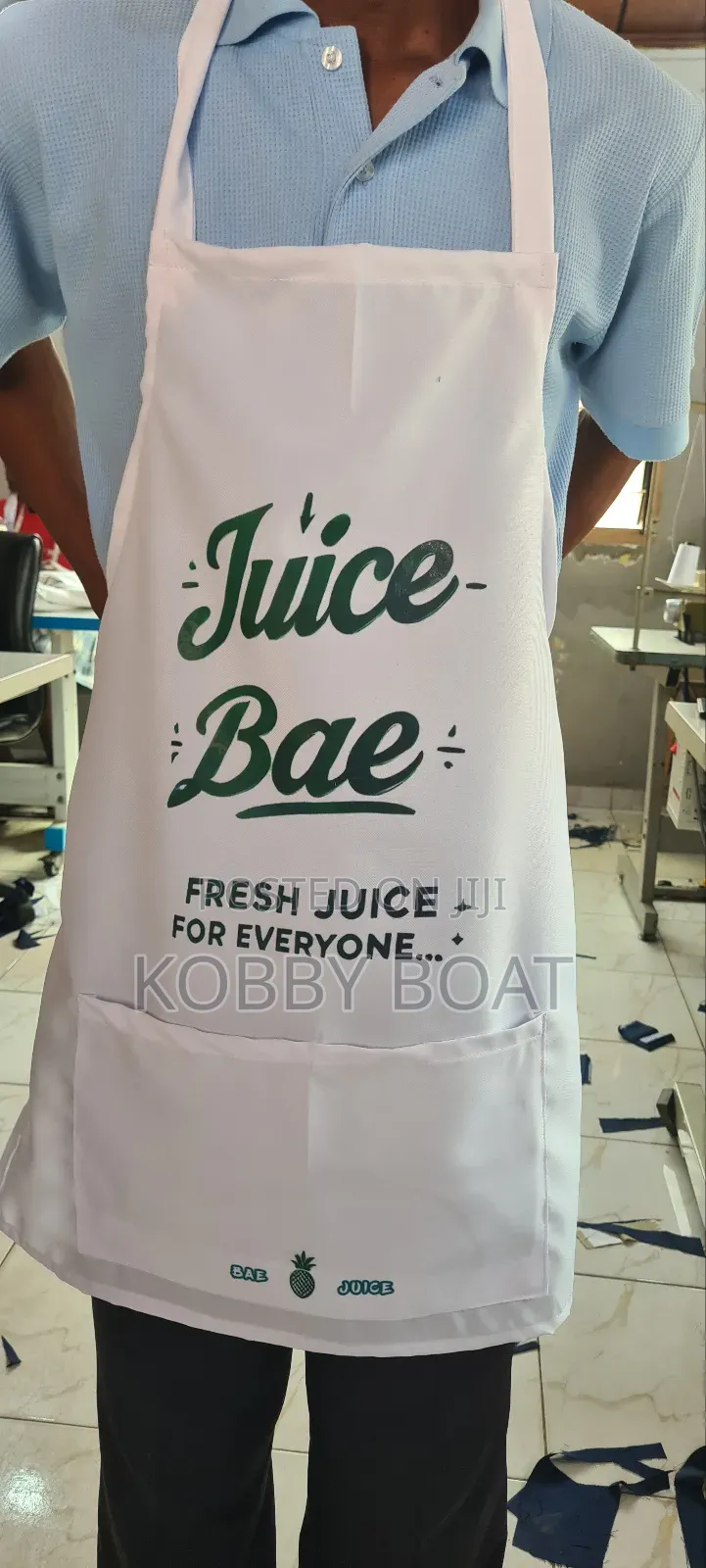 Customise Your Apron and All Fabric Items