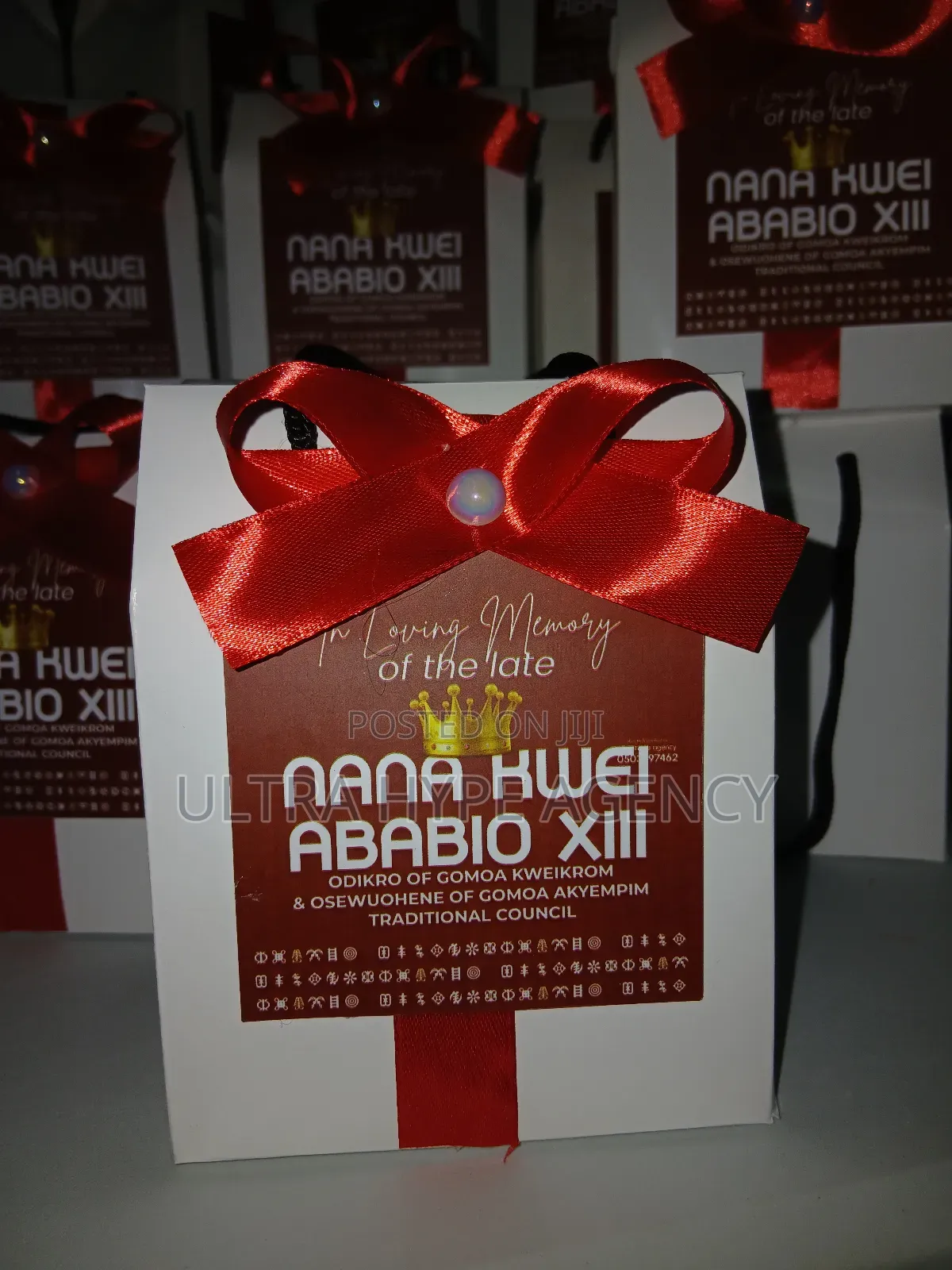 Branded Funeral Mug With Box