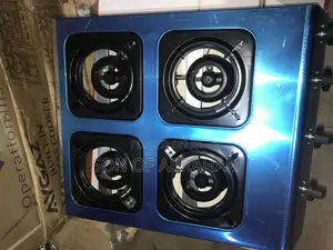 4burner Bossman Table Top Auto Ignition Stove