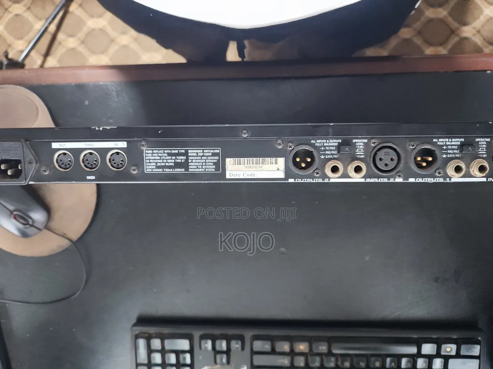 Behringer Audio Effects Virtualizerdsp 1000p for Sale