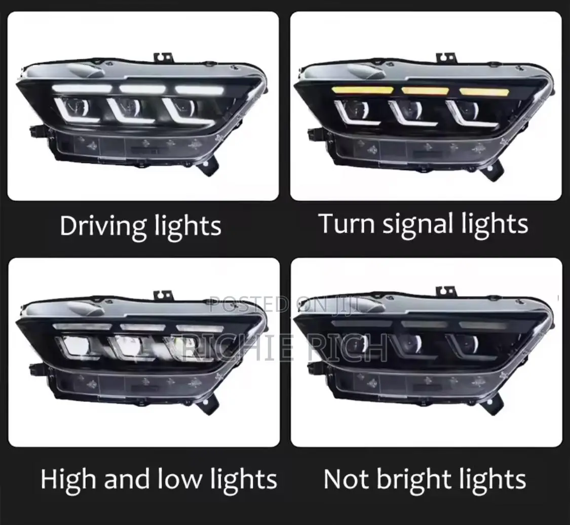 Mustang 2018-2022 Headlight Led Upgrade