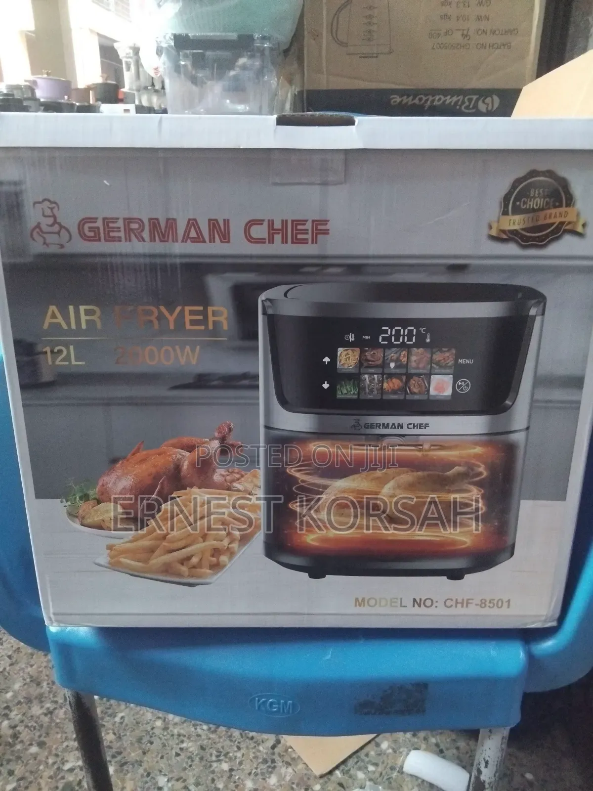 12l German Chef Air Fryer