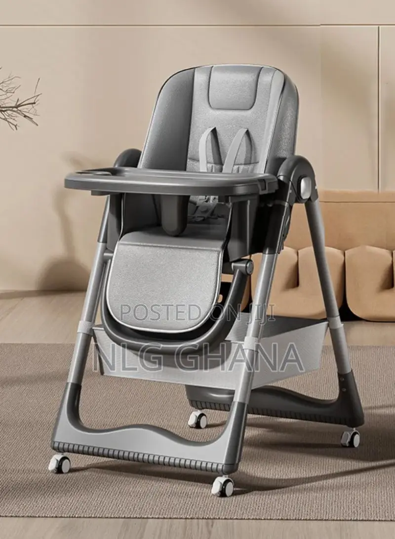 3-in-1 Baby High Chair, Recliner Pram - Adjustable Height. Ghx7321