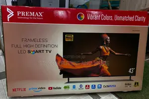 Premax 43 Inch Frameless FHD Smart Tv