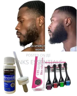Kirkland Minoxidil + Derma Roller – Complete Hair Regrowth Package
