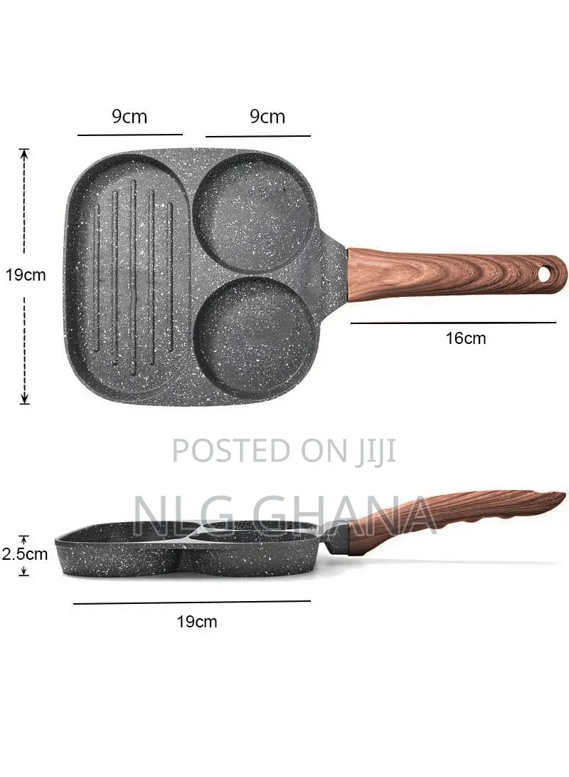Granite Non-Stick Fry Pan Pfoa-Free, Durable Mineral Coating. Ghx7252