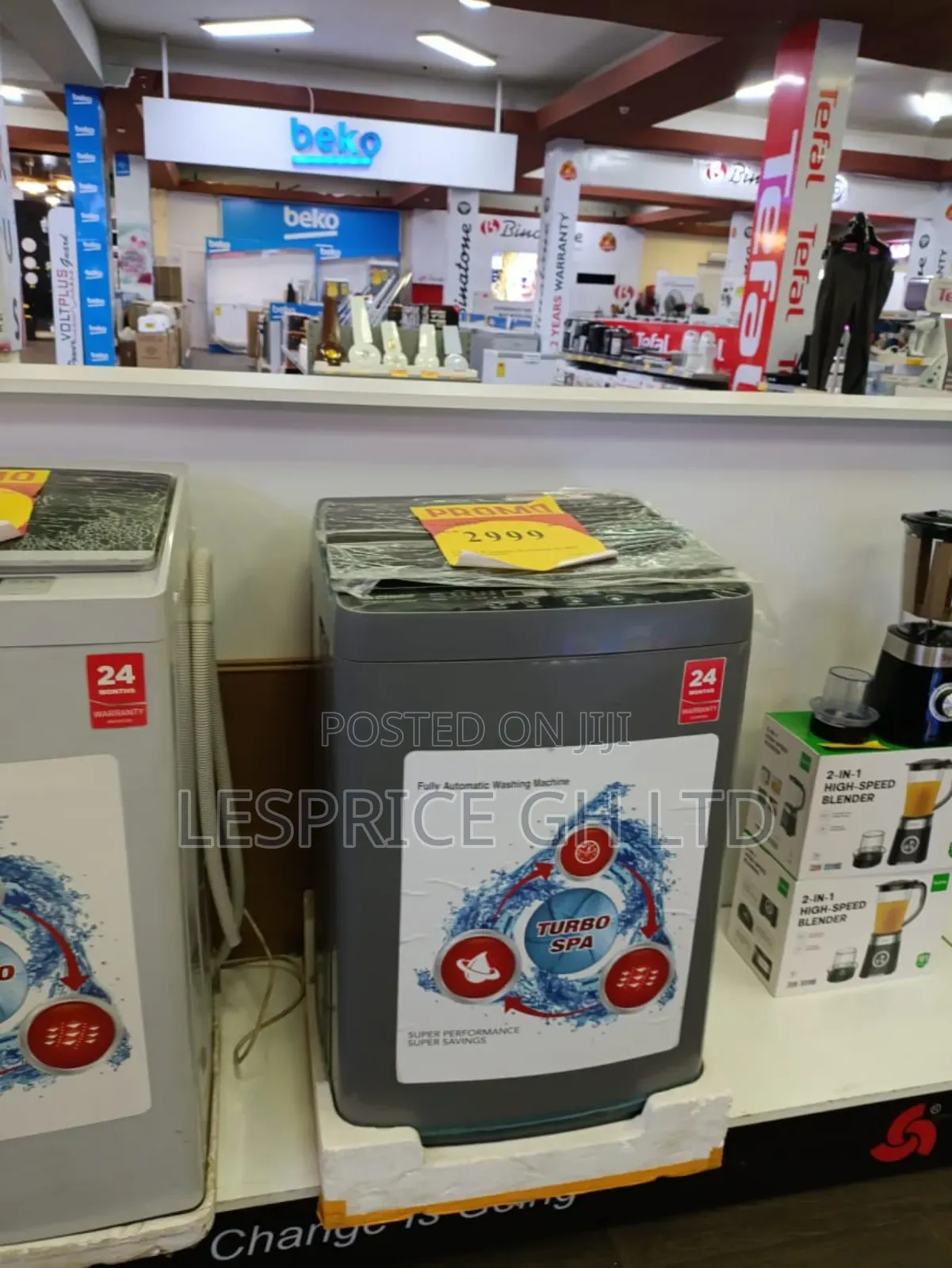 8kg Chigo Washing Machine With Multiple Wash Circle
