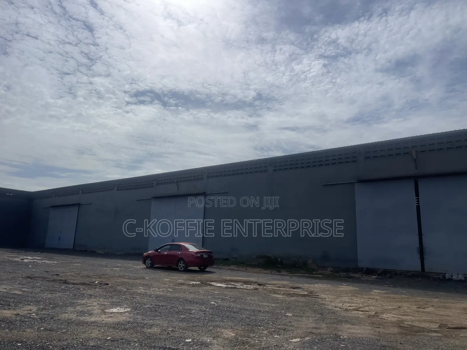 4,000 SQM Warehouse on 3 Acers Land at Tema