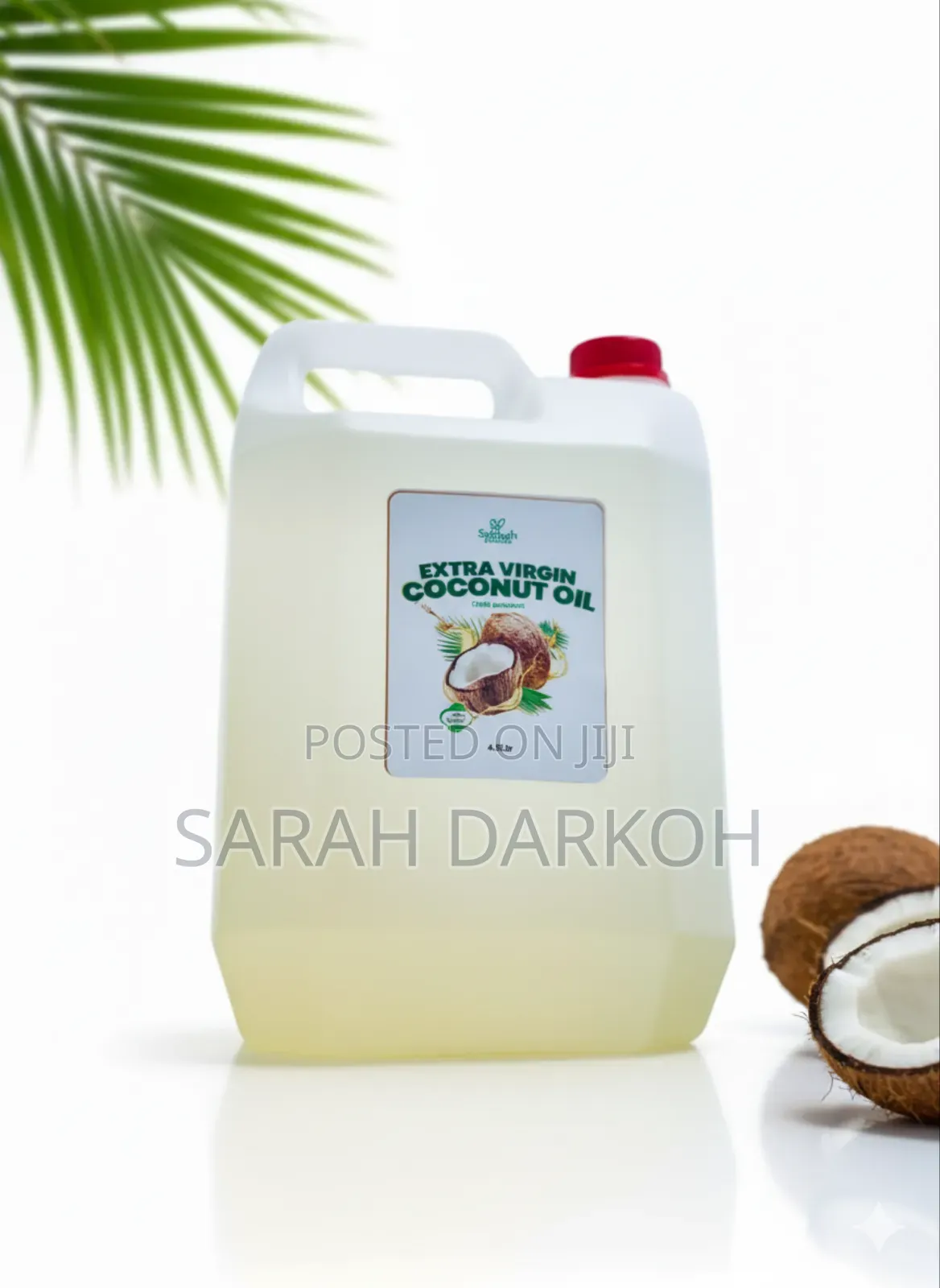 Extra Virgin Coconut Oil(Cold Pressed) 4.5 Liters