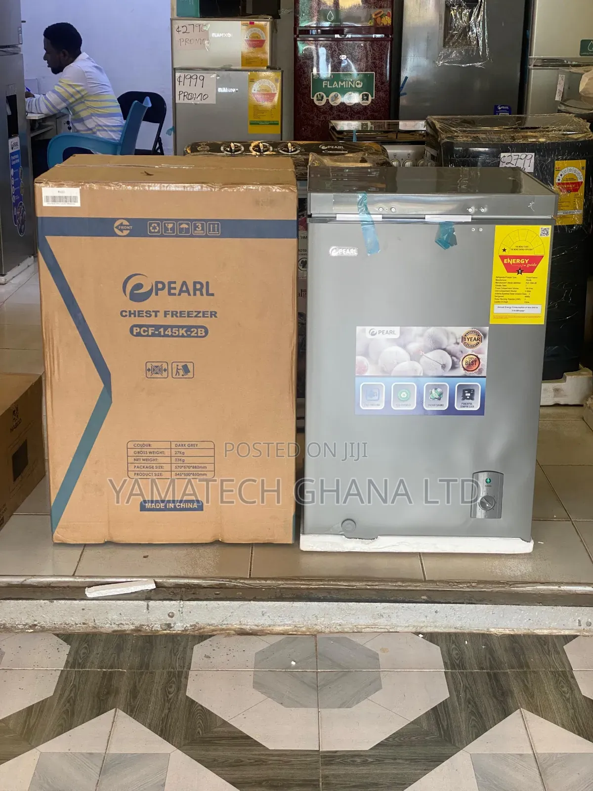 Pearl 100 Litre Chest Freezer