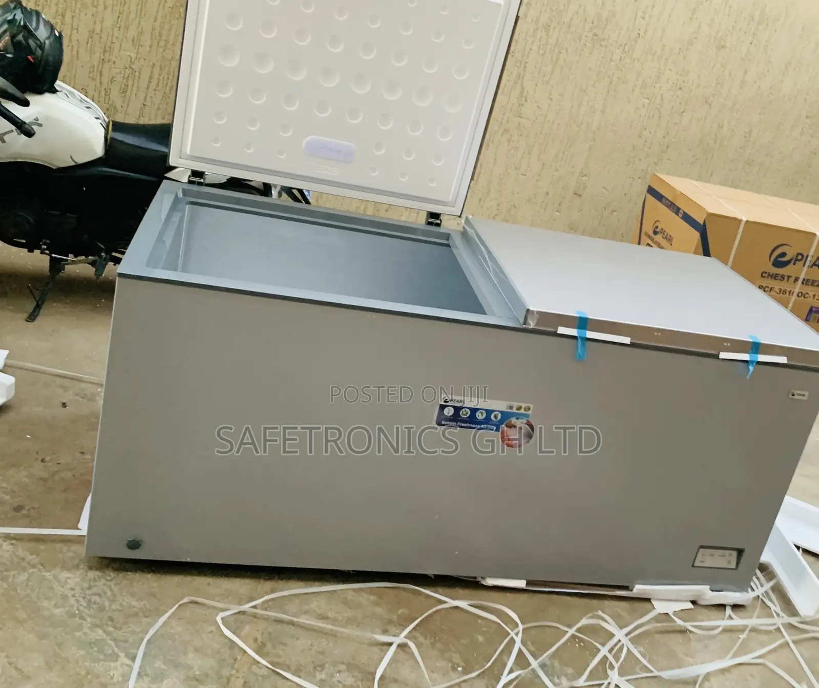 Order Lastest PCF-9100-1a 2 Doors Pearl Chestfreezer